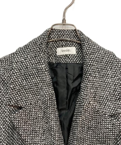 Snidel（スナイデル）Snidel (スナイデル) ショートブルゾン グレー サイズ:Sの古着・服飾アイテム