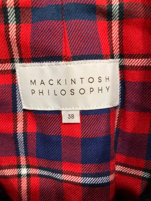 MACKINTOSH PHILOSOPHY（マッキントッシュ フィロソフィー）MACKINTOSH PHILOSOPHY (マッキントッシュ フィロソフィー) Pコート ネイビー サイズ:38の古着・服飾アイテム