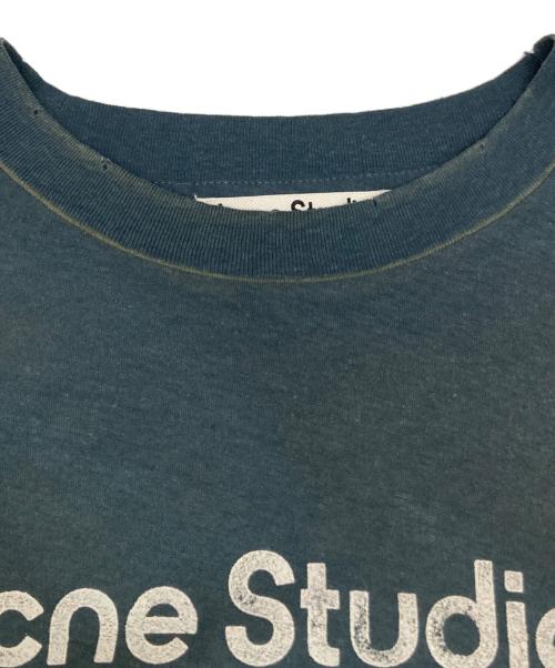 Acne studios（アクネ ストゥディオズ）Acne studios (アクネ ストゥディオズ) ダストダメージ加工Tシャツ ネイビー サイズ:M's M / W's Lの古着・服飾アイテム