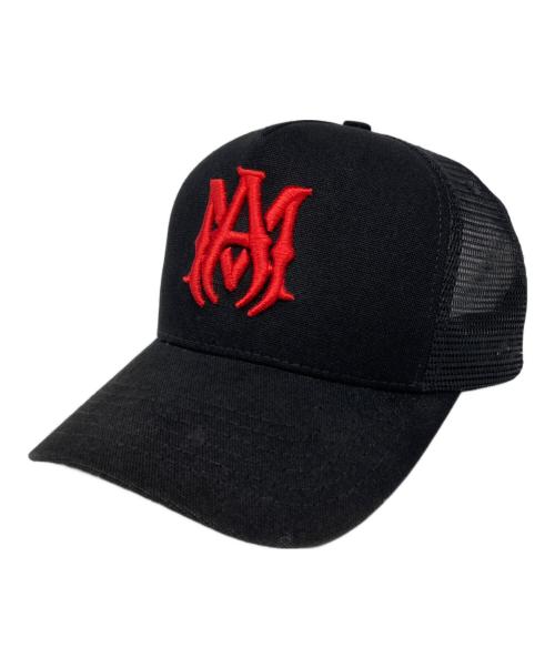 AMIRI（アミリ）AMIRI (アミリ) MA Logo Trucker Hat ブラックの古着・服飾アイテム