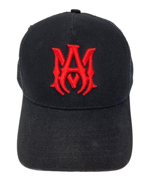 AMIRI（アミリ）AMIRI (アミリ) MA Logo Trucker Hat ブラックの古着・服飾アイテム