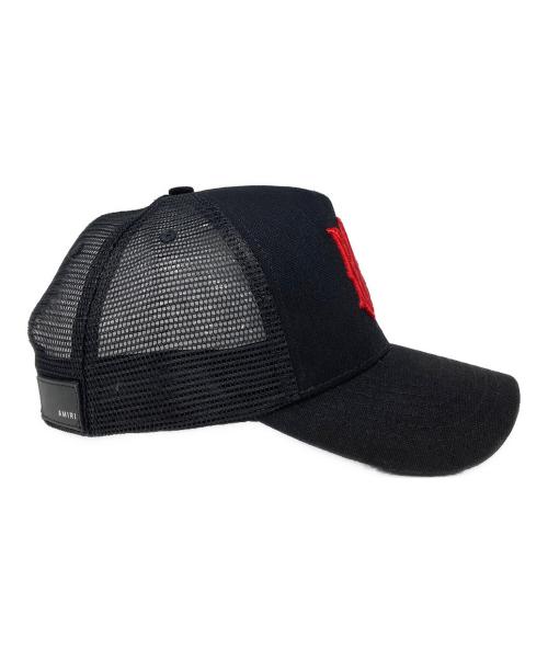 AMIRI（アミリ）AMIRI (アミリ) MA Logo Trucker Hat ブラックの古着・服飾アイテム