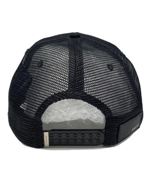 AMIRI（アミリ）AMIRI (アミリ) MA Logo Trucker Hat ブラックの古着・服飾アイテム