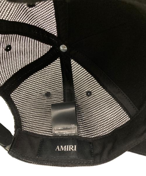 AMIRI（アミリ）AMIRI (アミリ) MA Logo Trucker Hat ブラックの古着・服飾アイテム