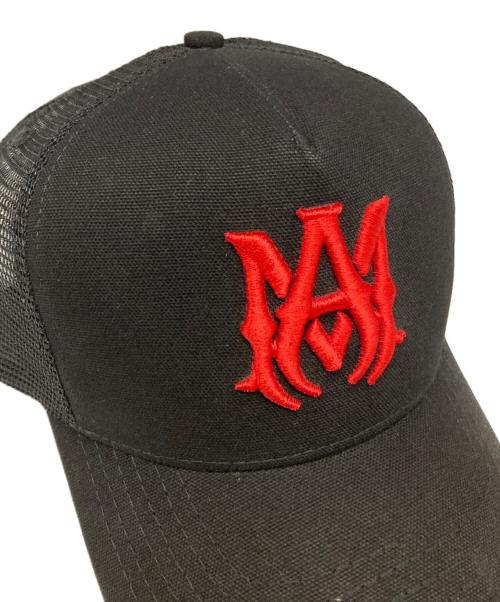 AMIRI（アミリ）AMIRI (アミリ) MA Logo Trucker Hat ブラックの古着・服飾アイテム