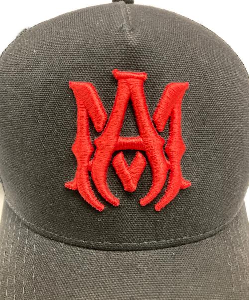 AMIRI（アミリ）AMIRI (アミリ) MA Logo Trucker Hat ブラックの古着・服飾アイテム