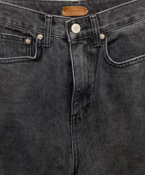 TODAYFUL（トゥデイフル）TODAYFUL (トゥデイフル) Owen's Denim ブラック サイズ:W24の古着・服飾アイテム