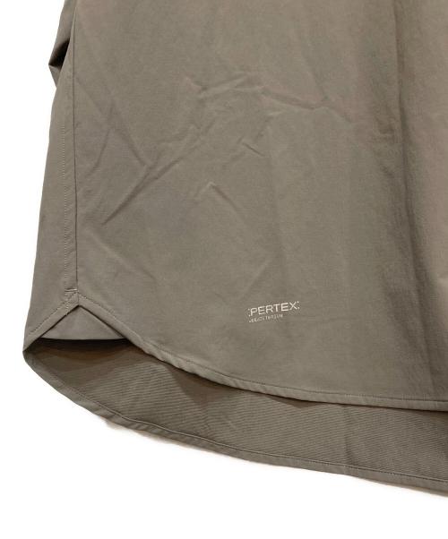 MAISON SPECIAL（メゾンスペシャル）MAISON SPECIAL (メゾンスペシャル) Regular Collar Prime-Over Long Sleeve Shirt グレー サイズ:2の古着・服飾アイテム