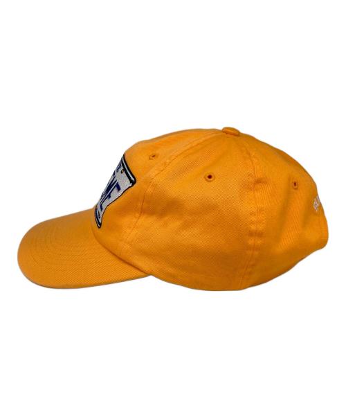 SUPREME（シュプリーム）SUPREME (シュプリーム) License Plate 6 Panel Cap オレンジの古着・服飾アイテム