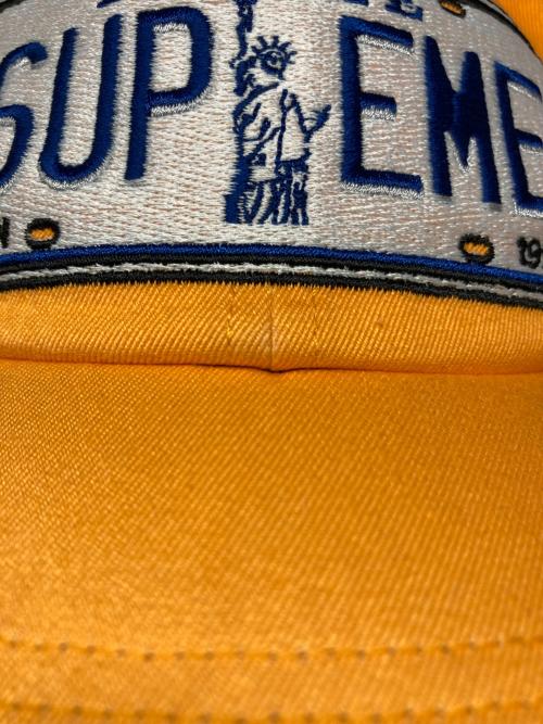 SUPREME（シュプリーム）SUPREME (シュプリーム) License Plate 6 Panel Cap オレンジの古着・服飾アイテム