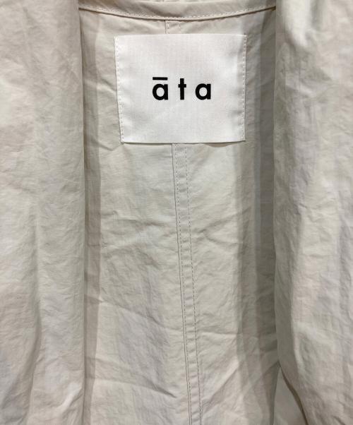 ATA（アタ）ATA (アタ) robe 2. ローブコート アイボリー サイズ:FREEの古着・服飾アイテム