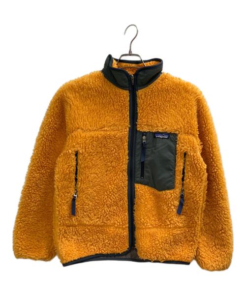 Patagonia（パタゴニア）Patagonia (パタゴニア) クラシックレトロカーディガン オレンジ サイズ:kids12(S程度)の古着・服飾アイテム