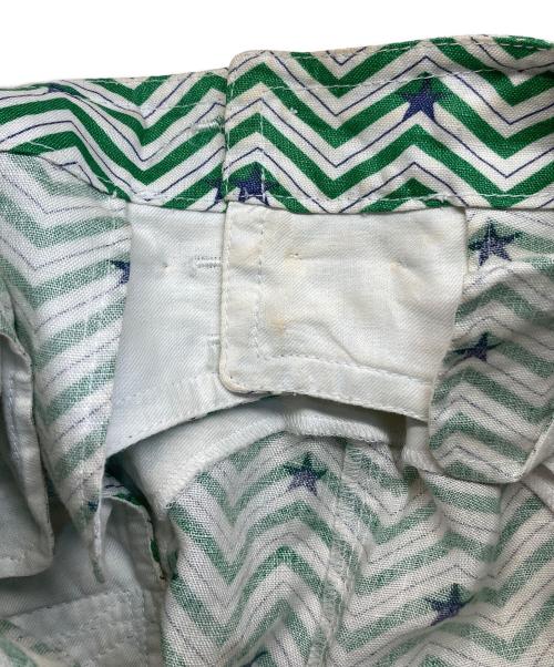 tricot COMME des GARCONS（トリココムデギャルソン）tricot COMME des GARCONS (トリココムデギャルソン) 総柄パンツ グリーン サイズ:Ｓの古着・服飾アイテム