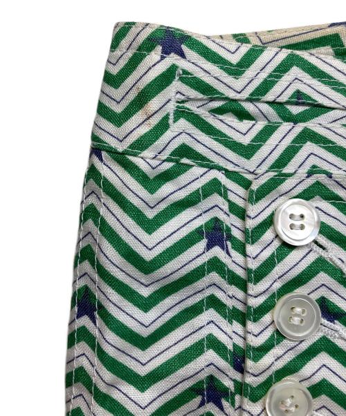 tricot COMME des GARCONS（トリココムデギャルソン）tricot COMME des GARCONS (トリココムデギャルソン) 総柄パンツ グリーン サイズ:Ｓの古着・服飾アイテム