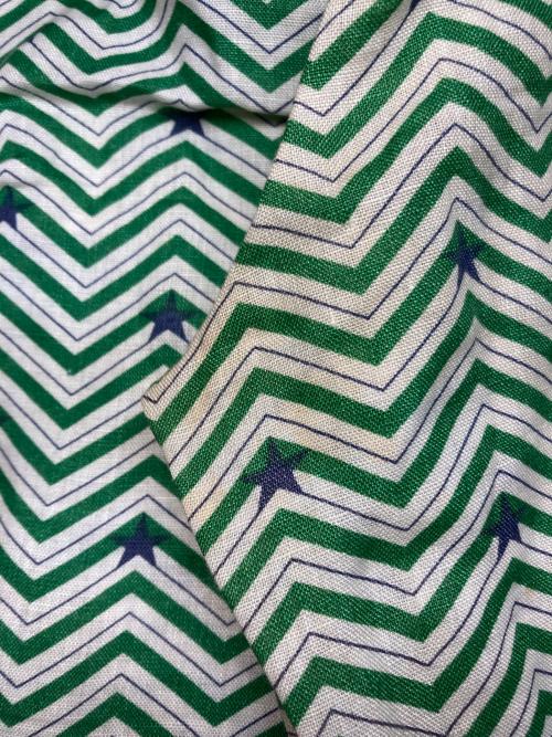tricot COMME des GARCONS（トリココムデギャルソン）tricot COMME des GARCONS (トリココムデギャルソン) 総柄パンツ グリーン サイズ:Ｓの古着・服飾アイテム