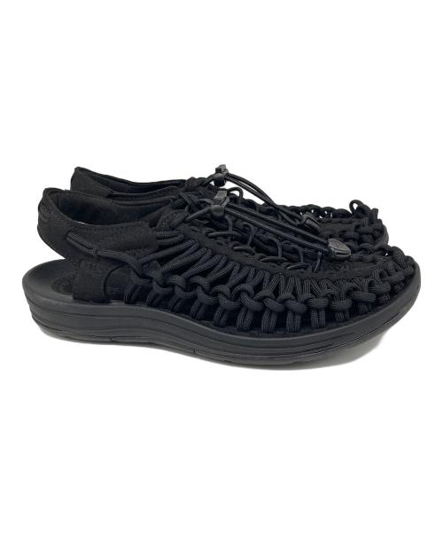 KEEN（キーン）KEEN (キーン) ユニークサンダル ブラック サイズ:23.5cmの古着・服飾アイテム