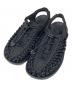 KEEN（キーン）の古着「ユニークサンダル」｜ブラック