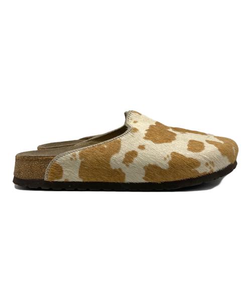 BIRKENSTOCK（ビルケンシュトック）BIRKENSTOCK (ビルケンシュトック) ビルキー ハラコ サンダル ベージュ サイズ:24cmの古着・服飾アイテム