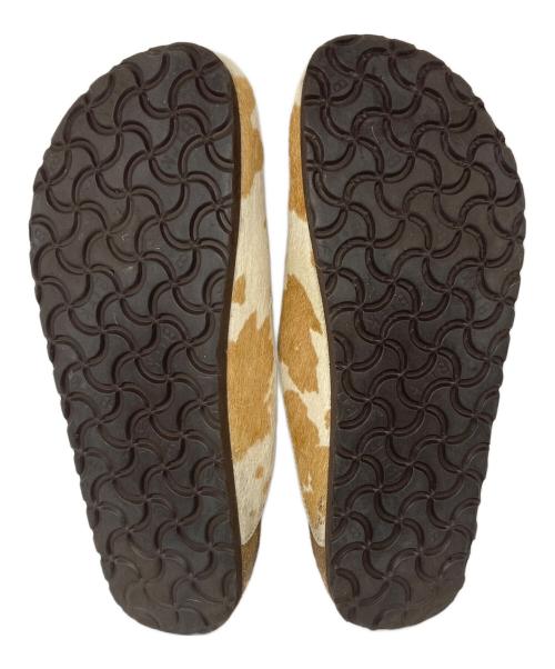 BIRKENSTOCK（ビルケンシュトック）BIRKENSTOCK (ビルケンシュトック) ビルキー ハラコ サンダル ベージュ サイズ:24cmの古着・服飾アイテム