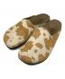 BIRKENSTOCK（ビルケンシュトック）の古着「ビルキー ハラコ サンダル」｜ベージュ