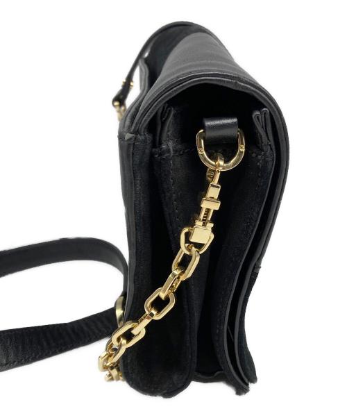 TORY BURCH（トリーバーチ）TORY BURCH (トリーバーチ) ショルダーバッグ ブラックの古着・服飾アイテム