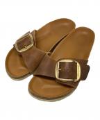 BIRKENSTOCKビルケンシュトック）の古着「MADRID BIG BUCKLE」｜ブラウン
