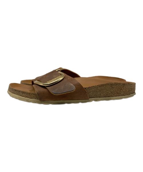 BIRKENSTOCK（ビルケンシュトック）BIRKENSTOCK (ビルケンシュトック) MADRID BIG BUCKLE ブラウン サイズ:23cmの古着・服飾アイテム