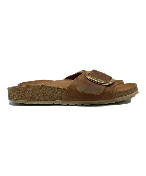BIRKENSTOCK（ビルケンシュトック）BIRKENSTOCK (ビルケンシュトック) MADRID BIG BUCKLE ブラウン サイズ:23cmの古着・服飾アイテム