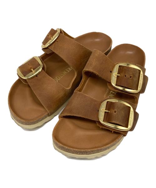 BIRKENSTOCK（ビルケンシュトック）BIRKENSTOCK (ビルケンシュトック) アリゾナ ベルトサンダル ブラウン サイズ:23の古着・服飾アイテム