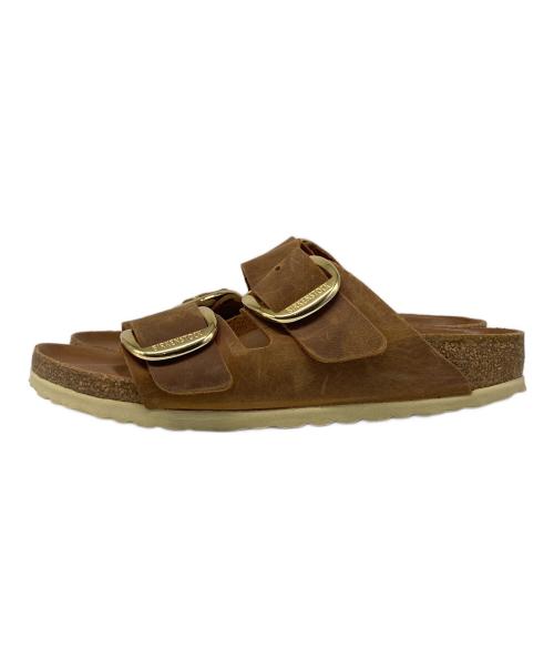 BIRKENSTOCK（ビルケンシュトック）BIRKENSTOCK (ビルケンシュトック) アリゾナ ベルトサンダル ブラウン サイズ:23の古着・服飾アイテム