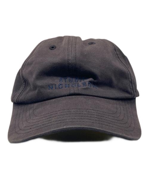 STUDIO NICHOLSON（スタジオ ニコルソン）STUDIO NICHOLSON (スタジオ ニコルソン) ヴィンテージ加工　LOGO CAP サイズ:サイズ詳細参照の古着・服飾アイテム