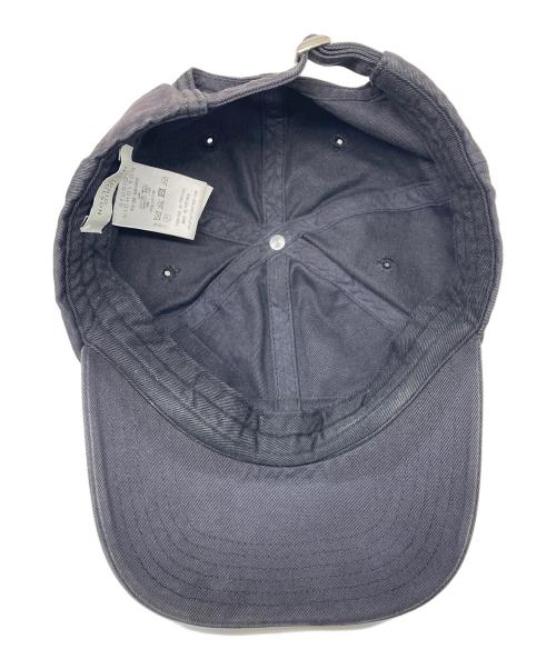 STUDIO NICHOLSON（スタジオ ニコルソン）STUDIO NICHOLSON (スタジオ ニコルソン) ヴィンテージ加工　LOGO CAP サイズ:サイズ詳細参照の古着・服飾アイテム