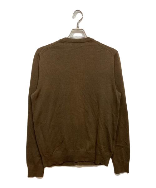 FRED PERRY（フレッドペリー）FRED PERRY (フレッドペリー) クラシック カーディガン ブラウン サイズ:Mの古着・服飾アイテム