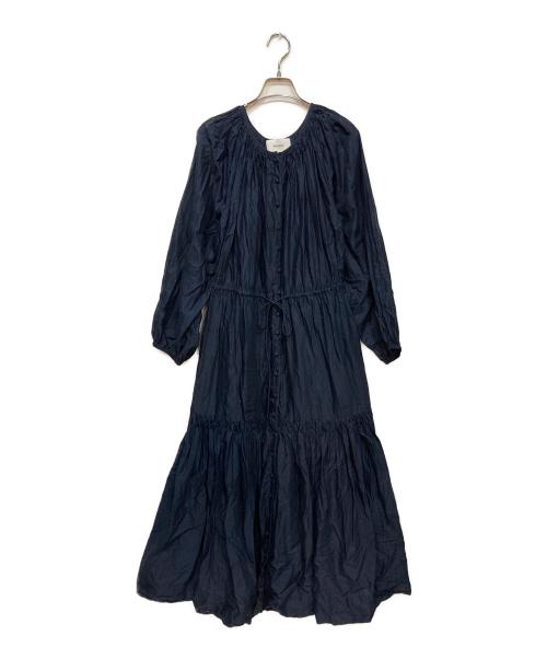 merlette（マーレット）merlette (マーレット) ALLEGRA DRESS ネイビー サイズ:ＸＳの古着・服飾アイテム