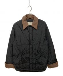 TODAYFUL（トゥデイフル）の古着「Soutiencollar Quilting Jacket / ステンカラーキルティングジャケット」｜ブラック
