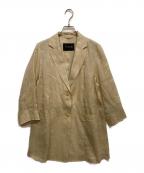 MACKINTOSH LONDONマッキントッシュ ロンドン）の古着「シアー ラミー ジャケット」｜ベージュ