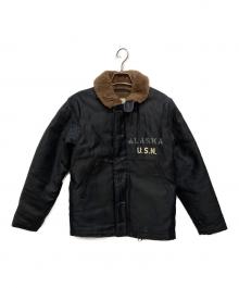 freewheelers（フリーホイーラーズ）の古着「デッキジャケット」｜ネイビー