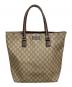 GUCCI（グッチ）の古着「GGスプリームトートバッグ」｜ベージュ