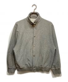 JOURNAL STANDARD（ジャーナルスタンダード）の古着「スナップスウェットカーディガン」｜グレー