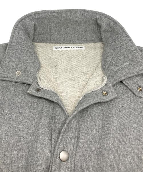 JOURNAL STANDARD（ジャーナルスタンダード）JOURNAL STANDARD (ジャーナルスタンダード) スナップスウェットカーディガン グレー サイズ:Lの古着・服飾アイテム
