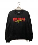 DIESELディーゼル）の古着「スウェット」｜ブラック