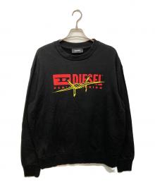 DIESEL（ディーゼル）の古着「スウェット」｜ブラック