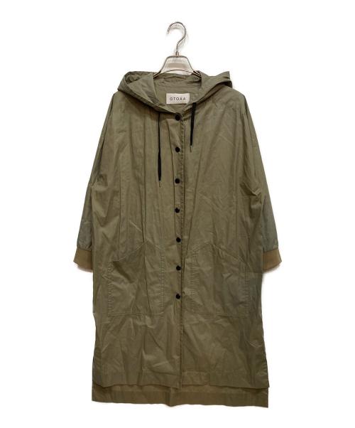 otoaa（オトアー）otoaa (オトアー) フーデッドコート カーキ サイズ:表記無しの古着・服飾アイテム
