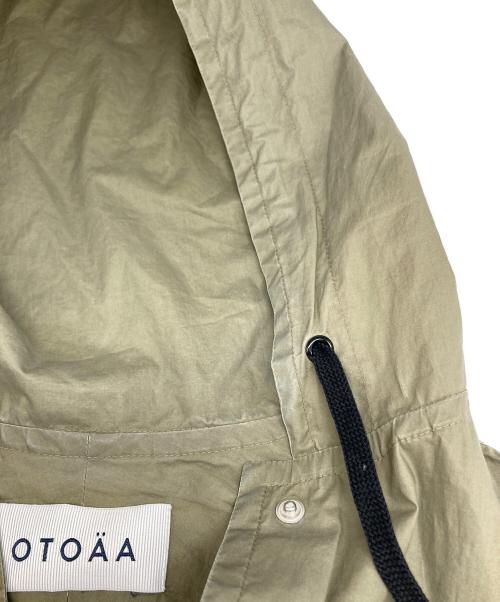 otoaa（オトアー）otoaa (オトアー) フーデッドコート カーキ サイズ:表記無しの古着・服飾アイテム