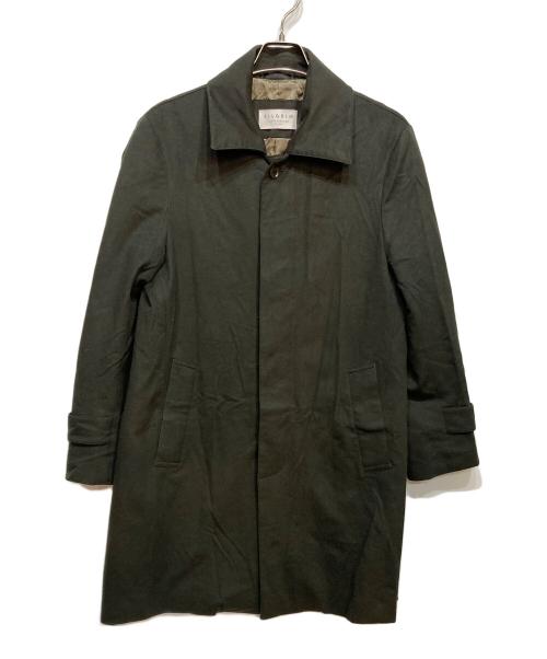 Pilgrim（ピルグリム）Pilgrim (ピルグリム) CABaN ウールギャバジントレンチコート グリーン サイズ:48の古着・服飾アイテム