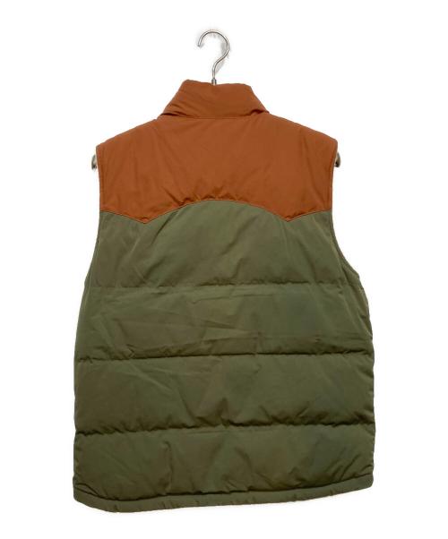 Patagonia（パタゴニア）Patagonia (パタゴニア) Reversible Bivy Down Vest グリーン サイズ:Mの古着・服飾アイテム