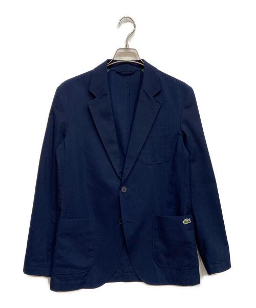LACOSTE（ラコステ）LACOSTE (ラコステ) 撥水 テーラード ジャケット ネイビー サイズ:XSの古着・服飾アイテム