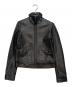 HELMUT LANG（ヘルムートラング）の古着「ラムスキンレザージャケット」｜ブラック