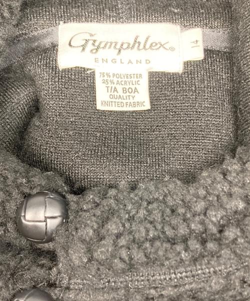 Gymphlex（ジムフレックス）Gymphlex (ジムフレックス) ボアベスト ブラック サイズ:14の古着・服飾アイテム