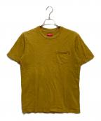 SUPREMEシュプリーム）の古着「ポケットTシャツ」｜イエロー